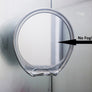 Fogless Shower Mirror (Chrome) Shower Mirror JiBen