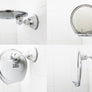 Fogless Shower Mirror (Chrome) Shower Mirror JiBen