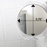 Fogless Shower Mirror (Clear) Shower Mirror JiBen