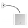 Square Gooseneck LED 10X Magnifying Makeup Mirror LED Makeup Mirror JiBen