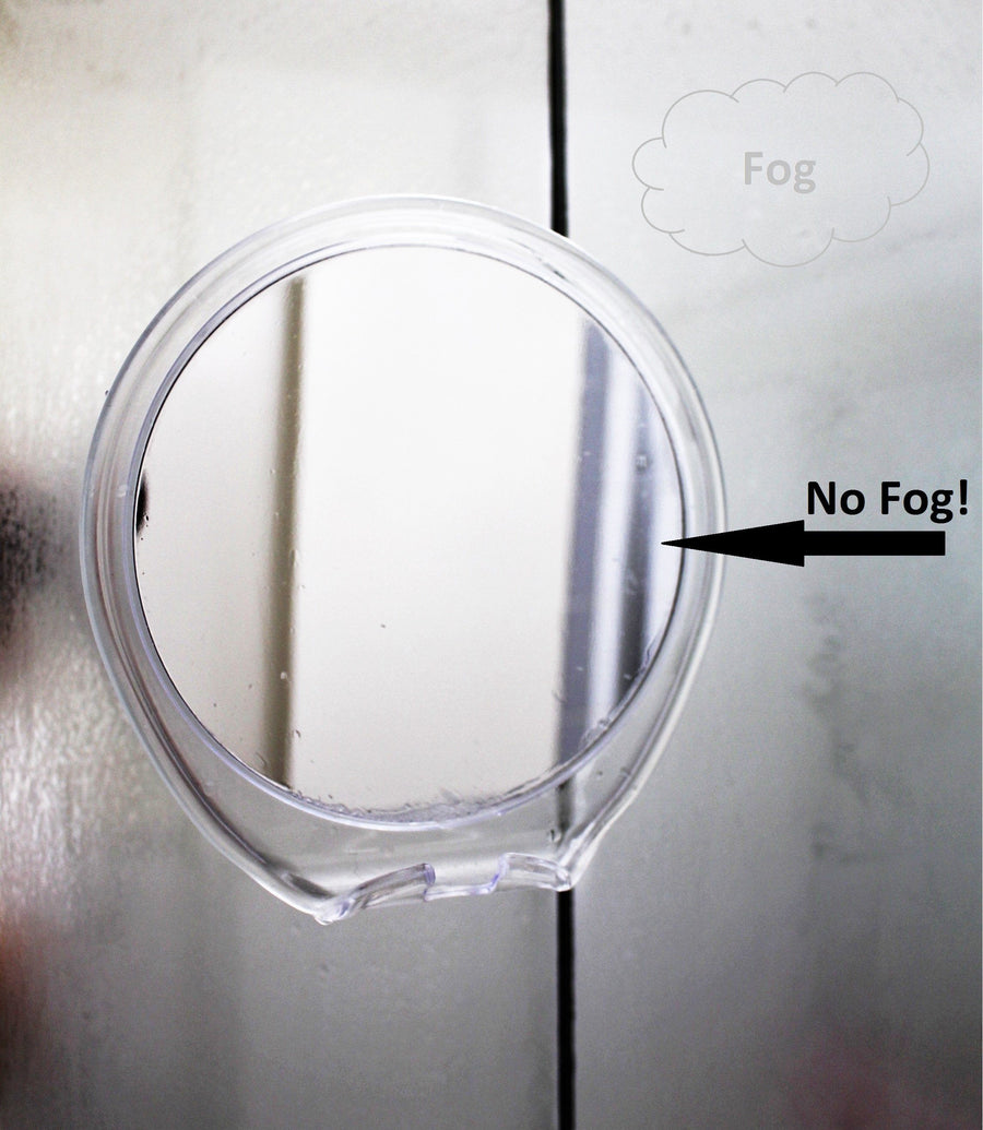 Fogless Shower Mirror (Clear) Shower Mirror JiBen 